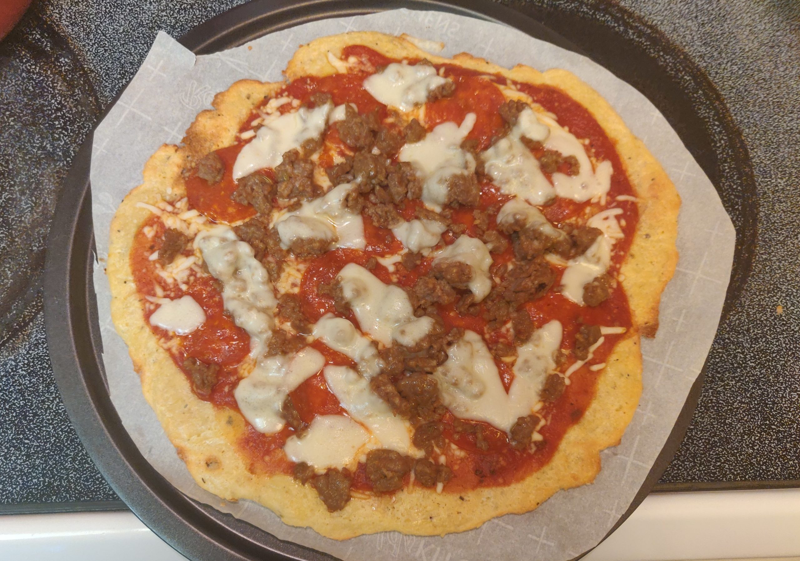 Keto Fathead Pizza